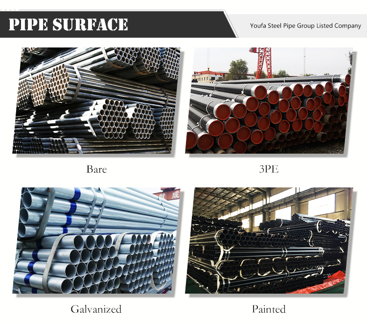 pipe surface