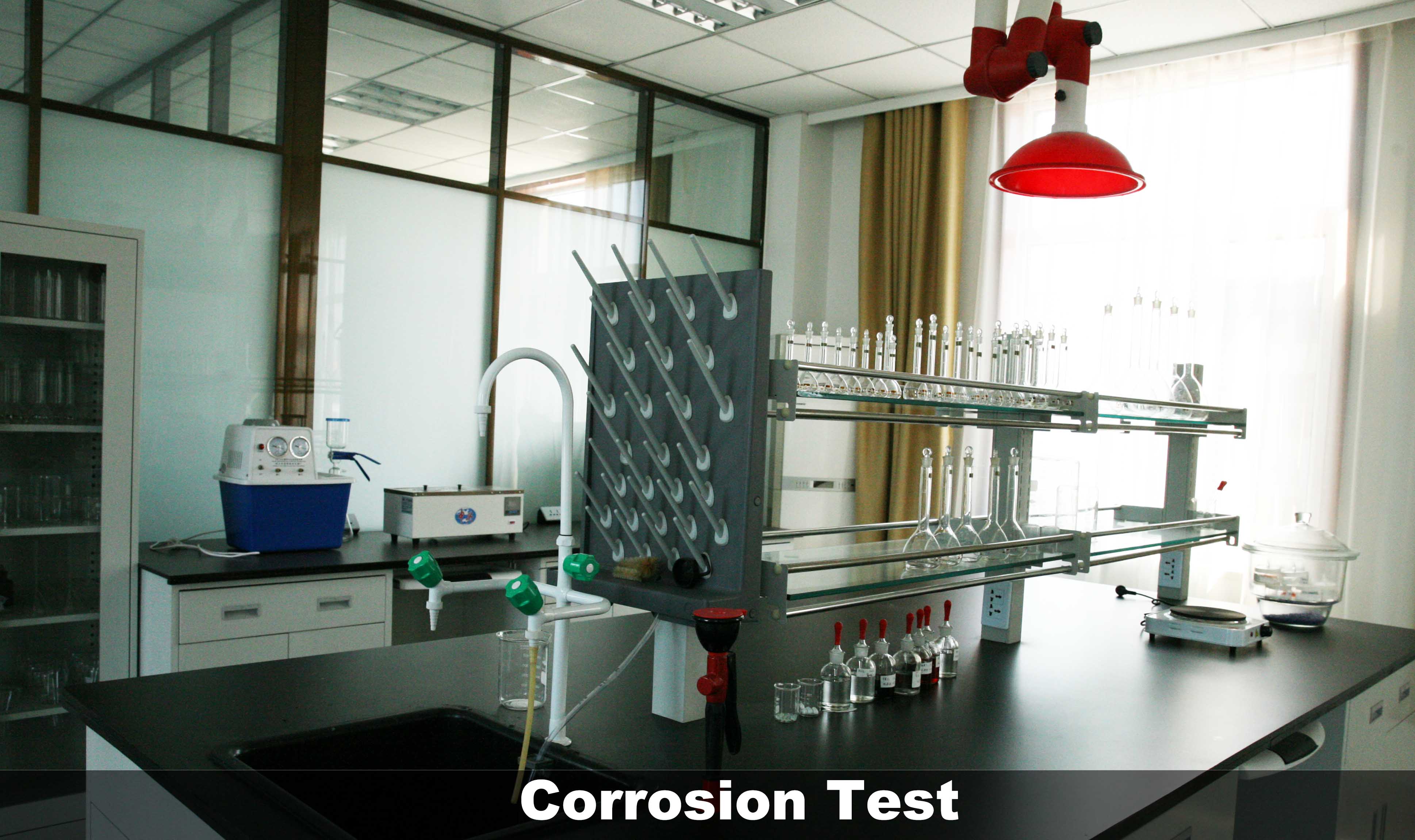 Tests de corrosion