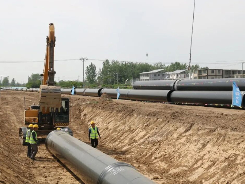 Spiral welded steel pipe