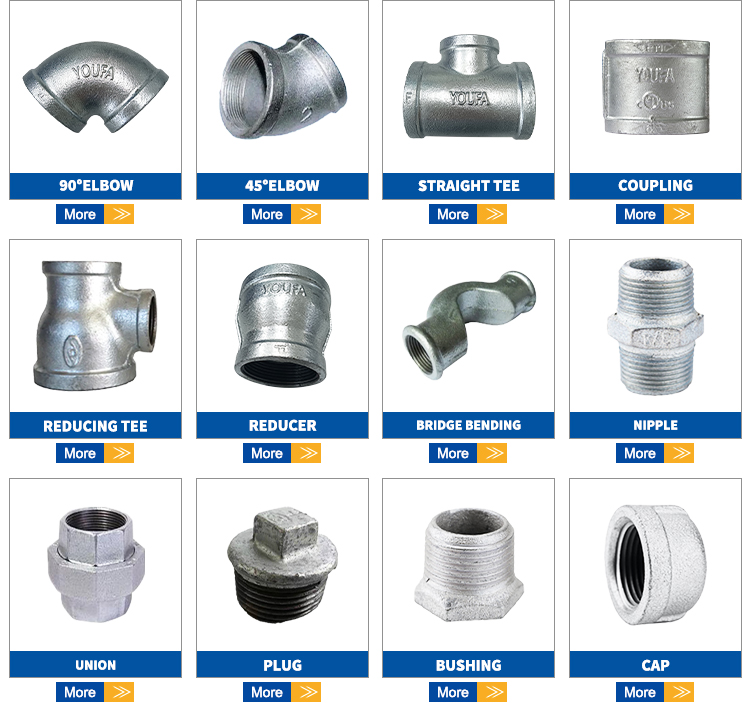 Galvanised Pipe Fittings Catalogue