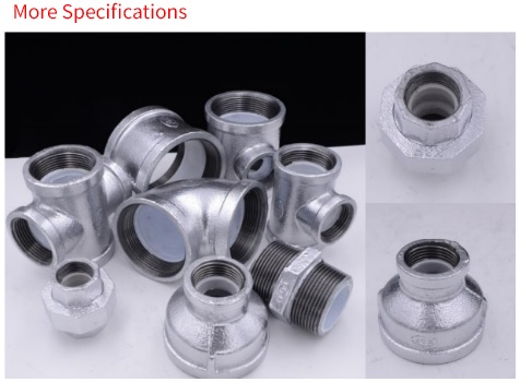 galvanized steel fittings